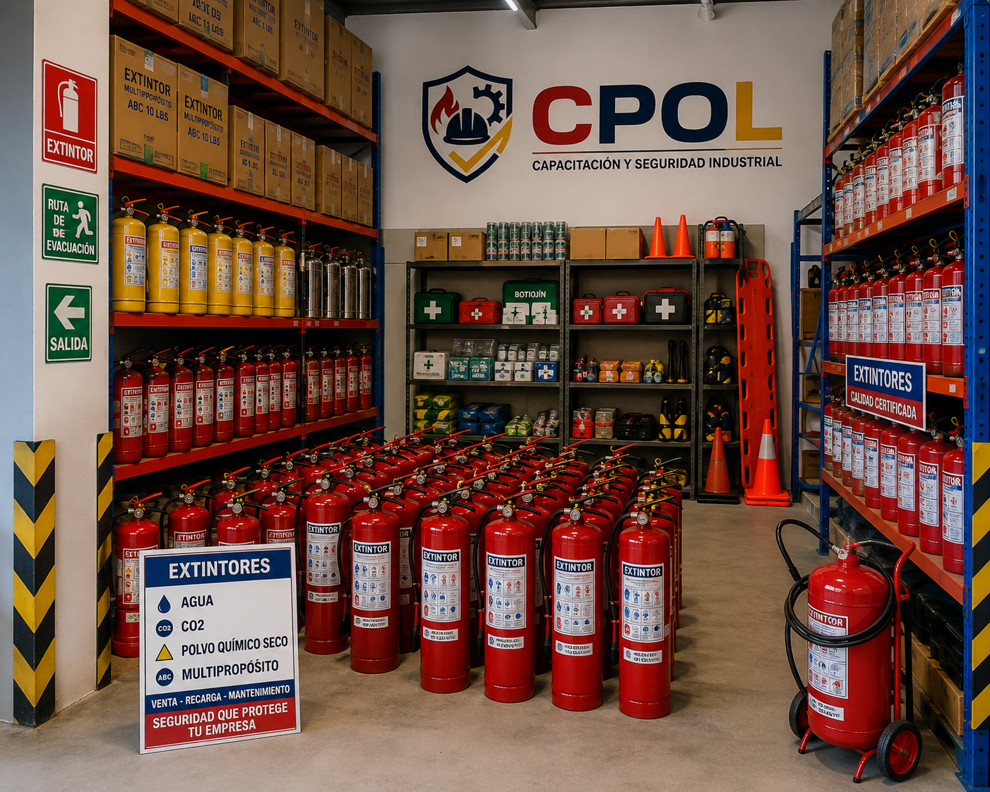 Bodega extintores CPOL